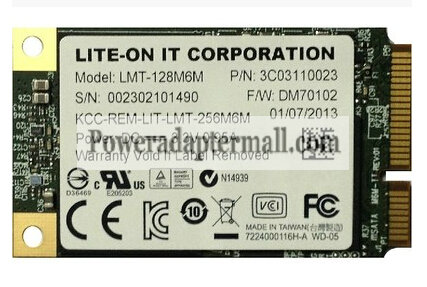 Liteon LMT-128M6M 128G SSD M.2 NGFF mSATA3 For Tinkpad /Sony/HP